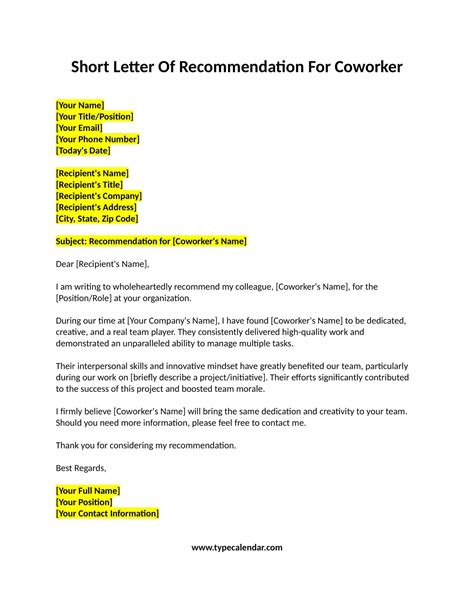 Recommendations for co.